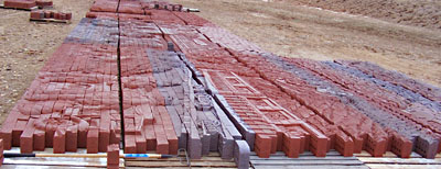 Yards of brick